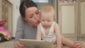 mom baby computer